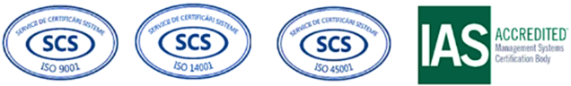 Certificări ISO și IAS